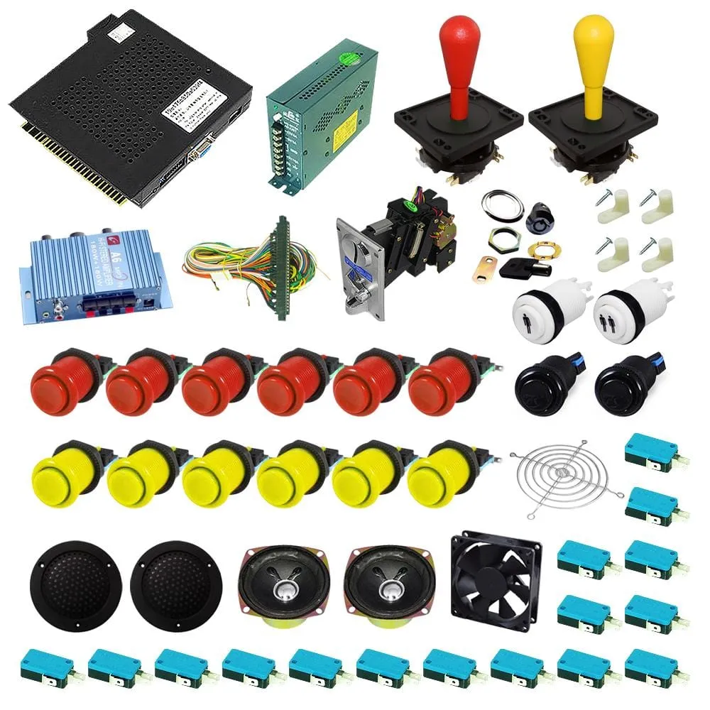 Ultimate 750 in 1 DIY Arcade Kit-Happ Joystick