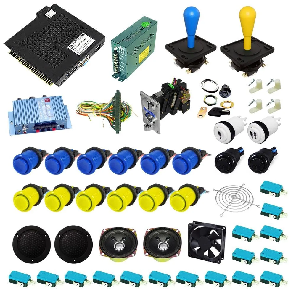 Ultimate 750 in 1 DIY Arcade Kit-Happ Joystick