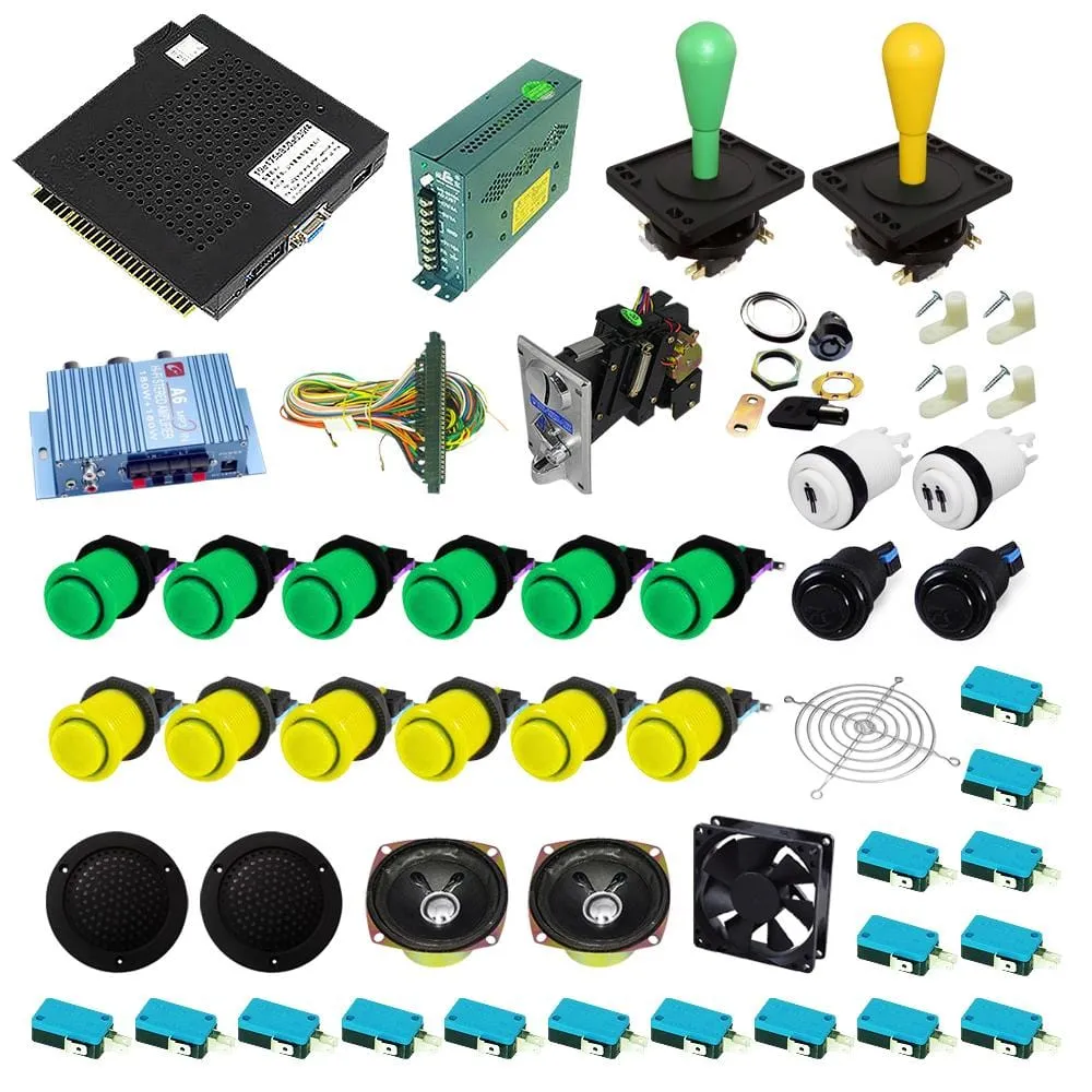 Ultimate 750 in 1 DIY Arcade Kit-Happ Joystick