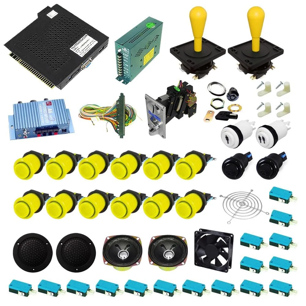 Ultimate 750 in 1 DIY Arcade Kit-Happ Joystick