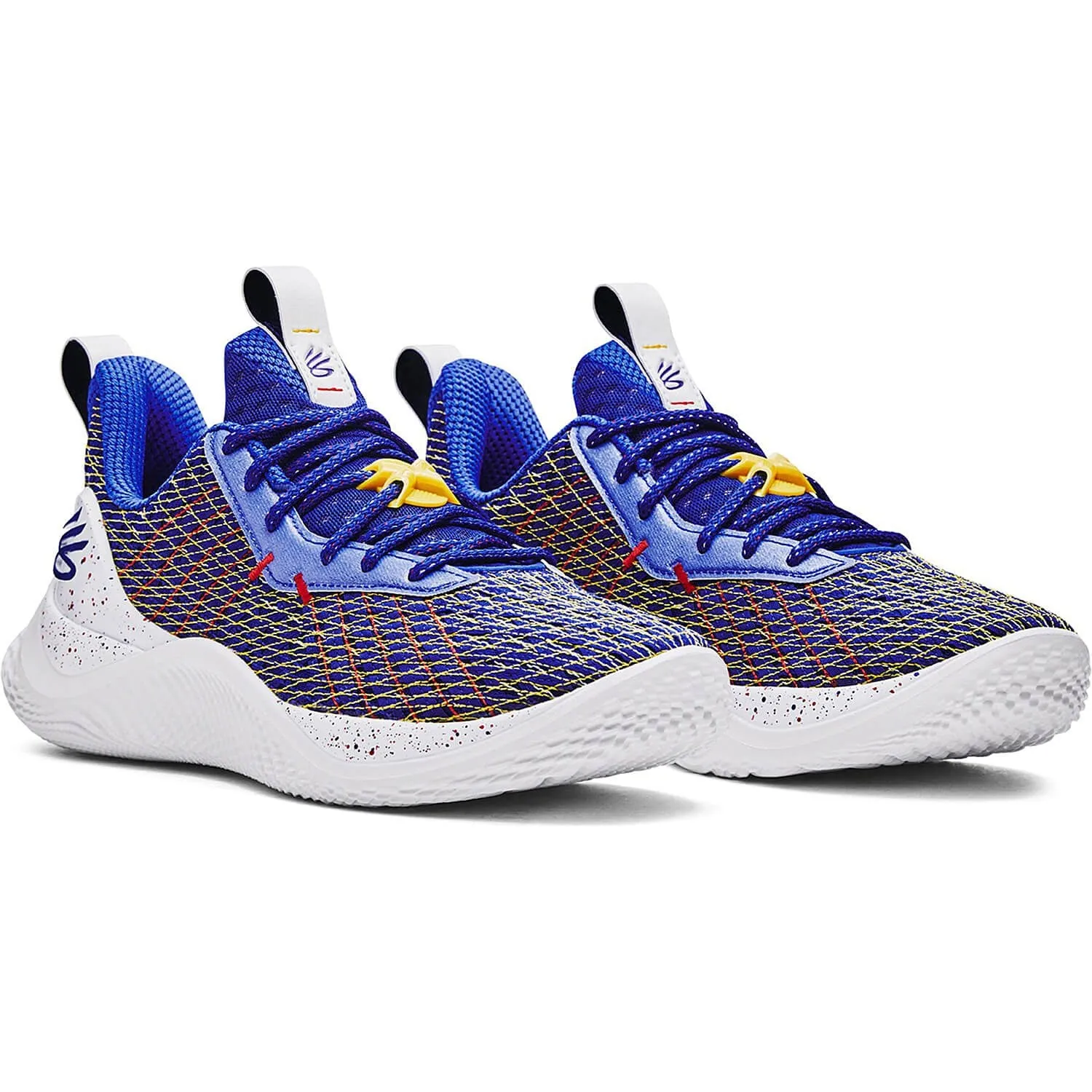 Under Armour Curry Flow 10 'Curry-fornia' Basketball Shoes - Royal/Taxi