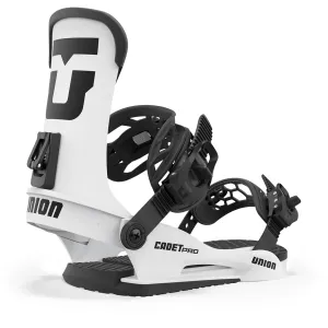 Union Cadet Pro Snowboard Bindings Kids White