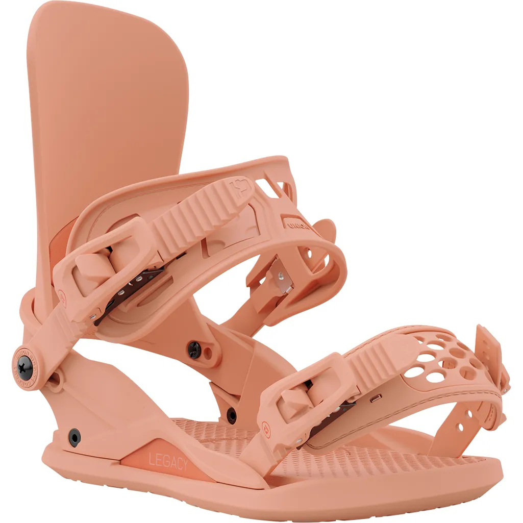 Union Legacy Snowboard Bindings Womens Tangerine