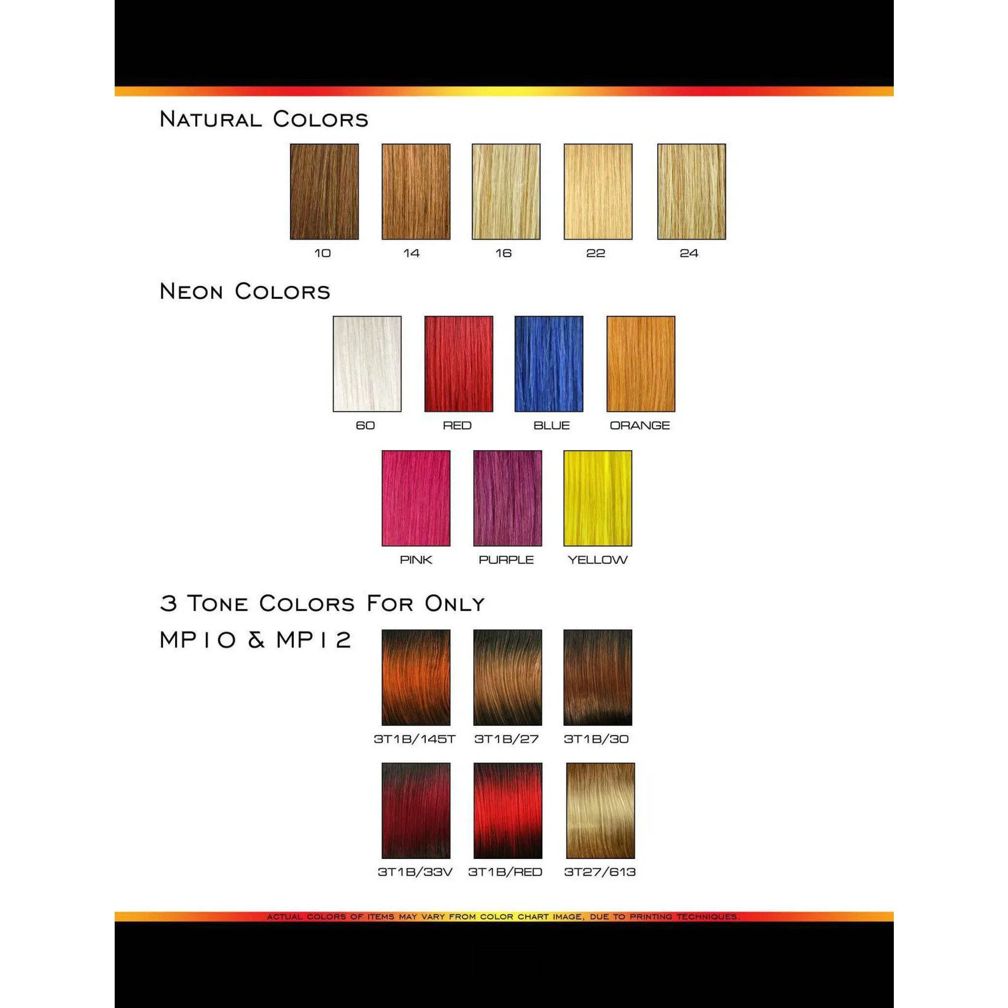 Unique's 100% Human Hair 28 Piece