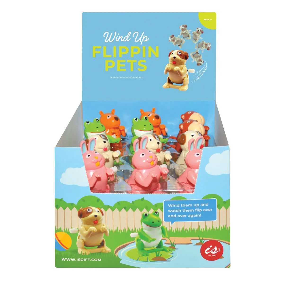 Wind-Up Flippin Pets