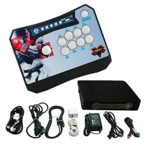 Wireless Arcade Stick Home Console with 815 games (One player) Black