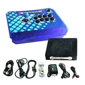 Wireless Arcade Stick Home Console with 815 games (One player) Blue 2