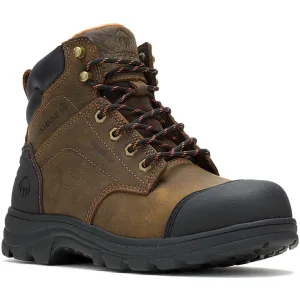 Wolverine Men's Carlsbad 6" Cap Steel Toe WP Work Boot -Brown- W241079