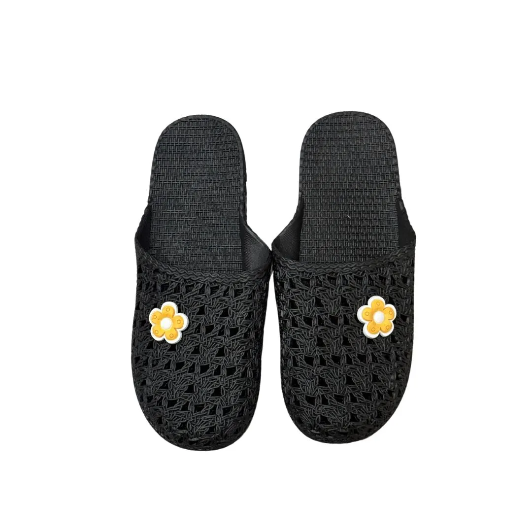 Women's Slipper with Flower