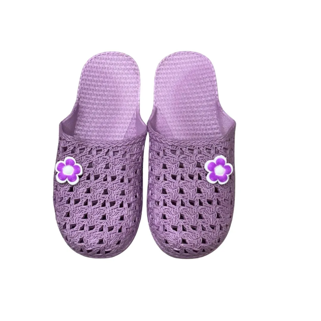Women's Slipper with Flower