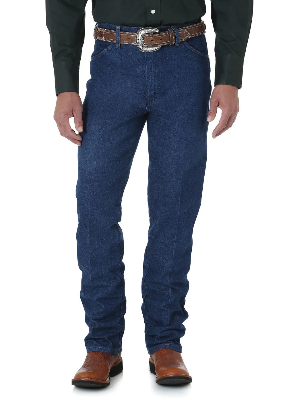 Wrangler Mens Cowboy Cut Slim Fit Jean - 36" Leg
