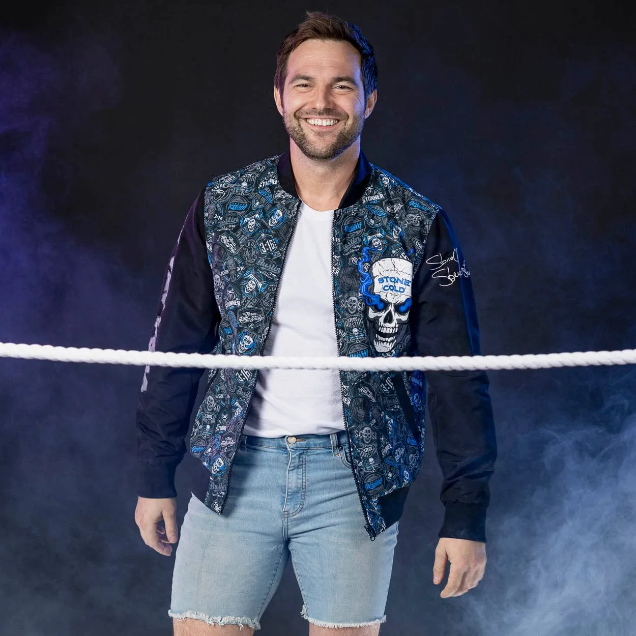 WWE "Gimme a Hell Yeah!" – Reversible Bomber Jacket