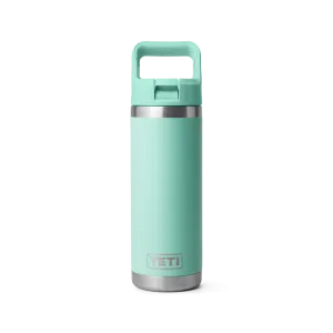 YETI Rambler 18 OZ (532ml) Bottle With Straw Cap - Seafoam