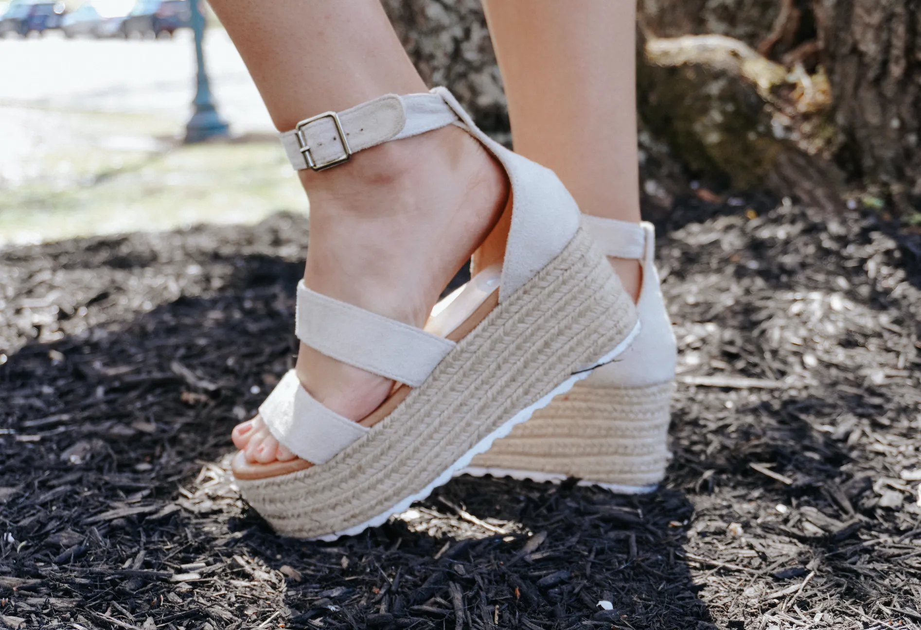 Zion Espadrille Sandals - Nude